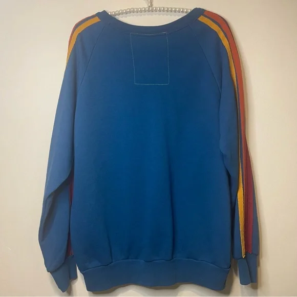 Aviator Nation Classic Crew Sweatshirt Caribbean Vintage